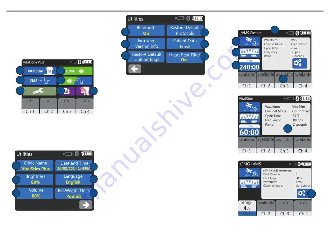 Chattanooga VitalStim Plus Скачать руководство пользователя страница 44