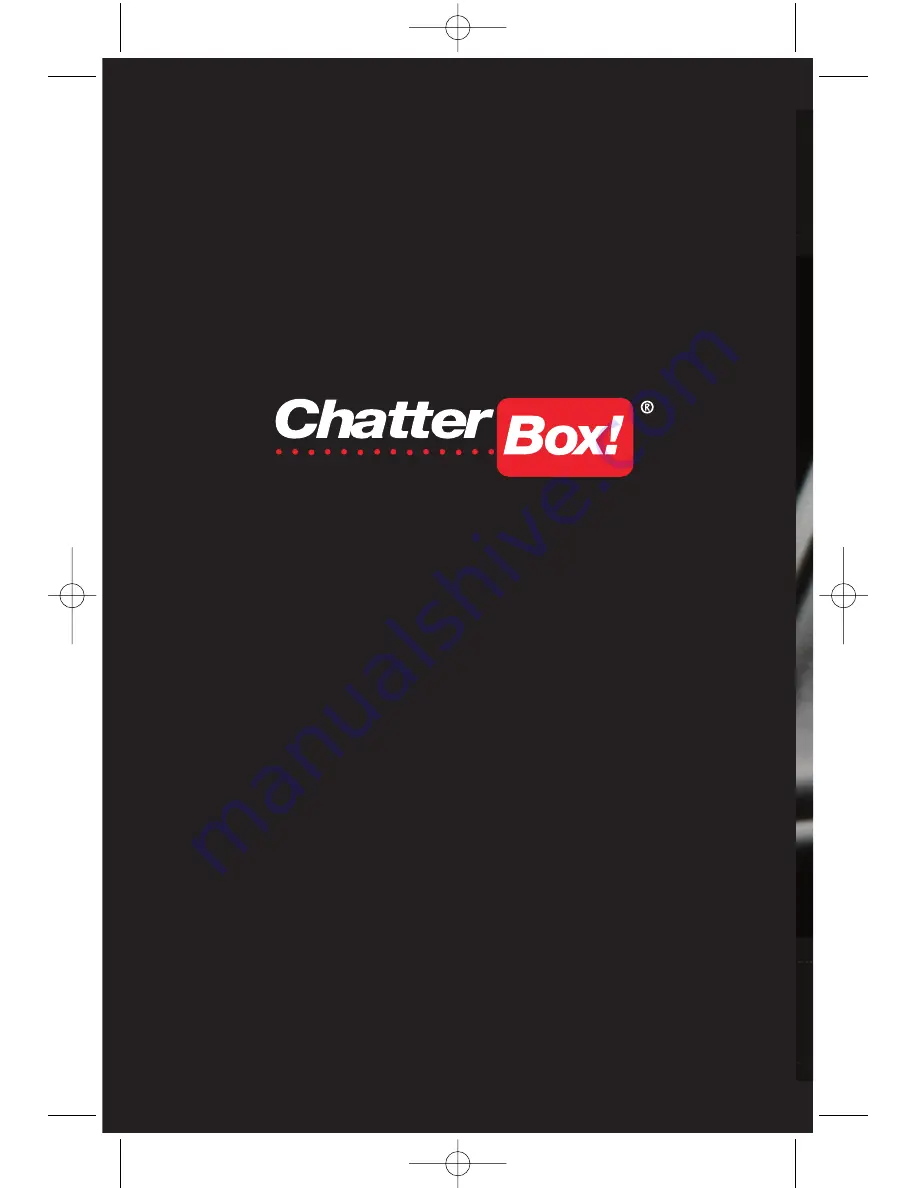 ChatterBox GMRS XI Скачать руководство пользователя страница 23