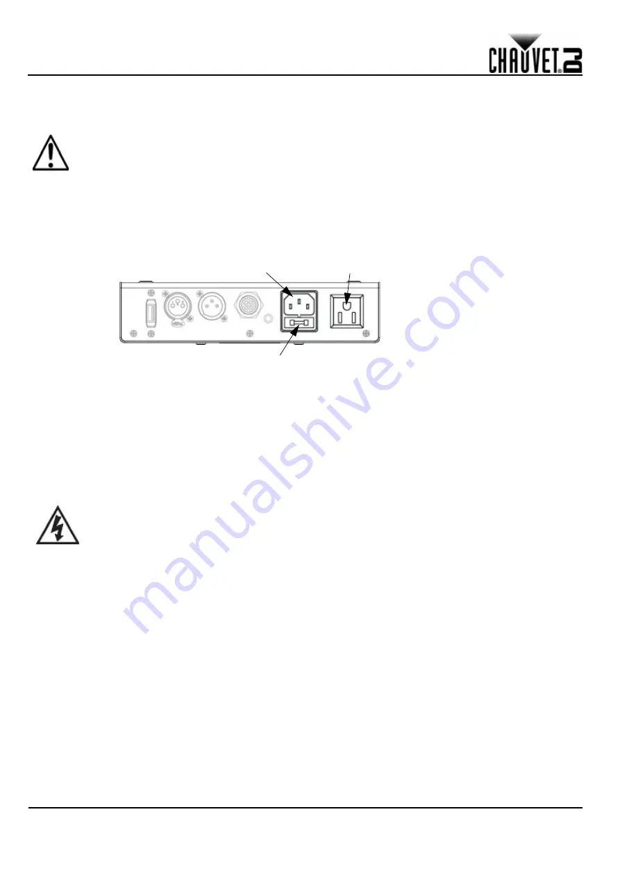 Chauvet Festoon Quick Reference Manual Download Page 15