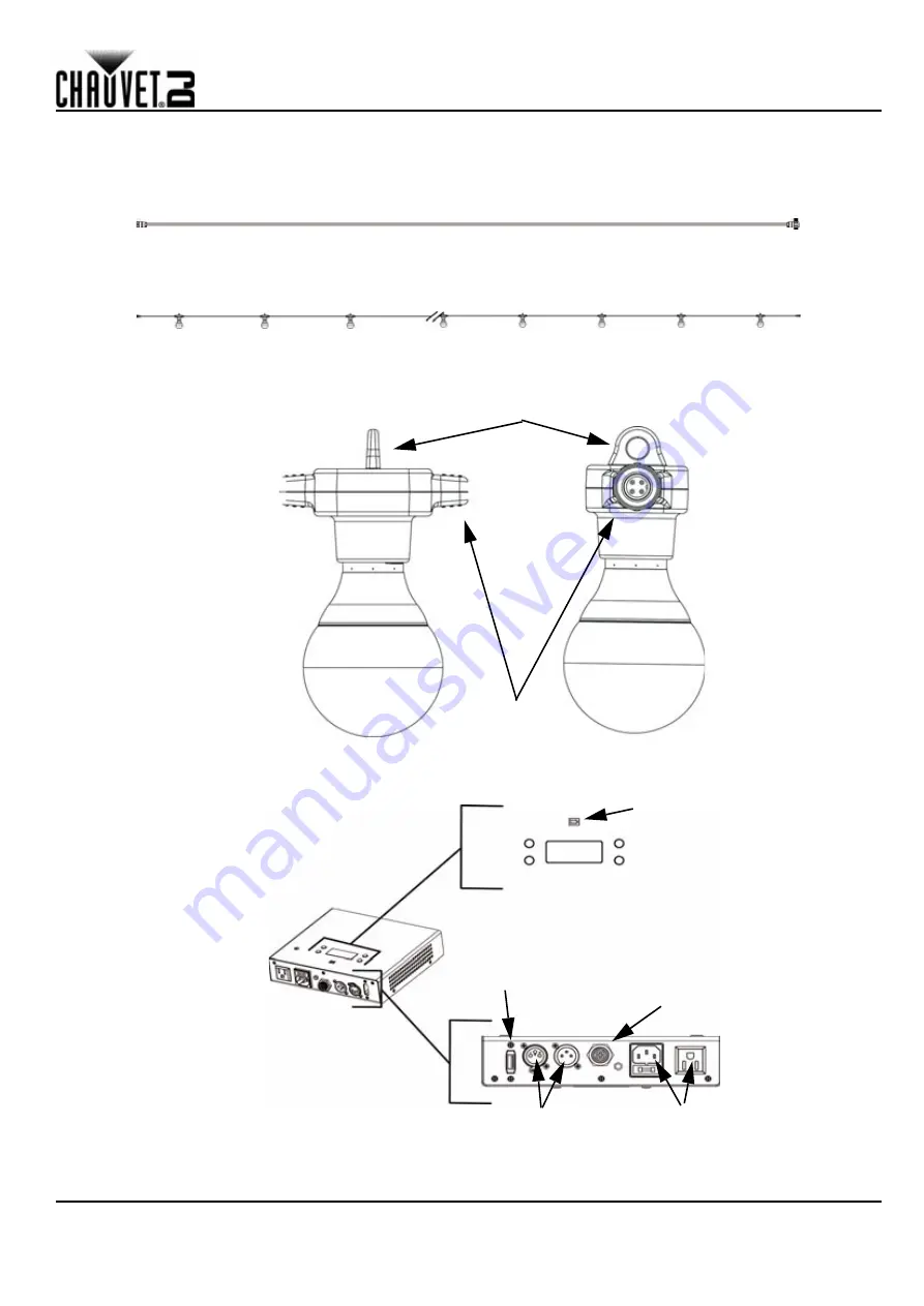 Chauvet Festoon Quick Reference Manual Download Page 24