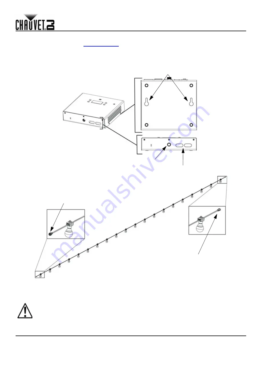 Chauvet Festoon Quick Reference Manual Download Page 46