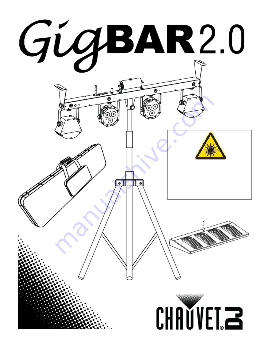 Chauvet GigBAR 2.0 Скачать руководство пользователя страница 1