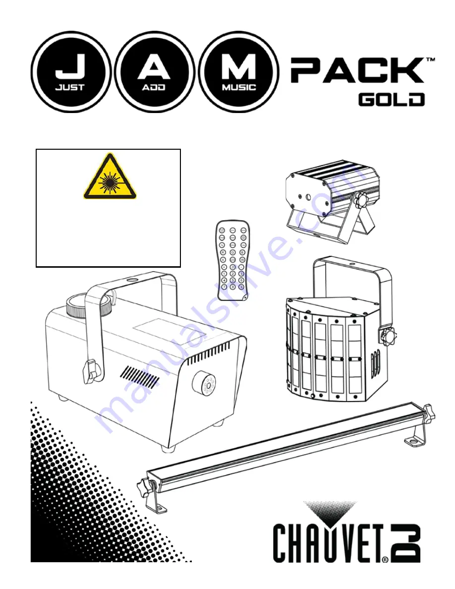 Chauvet JAM Pack Gold User Manual Download Page 1