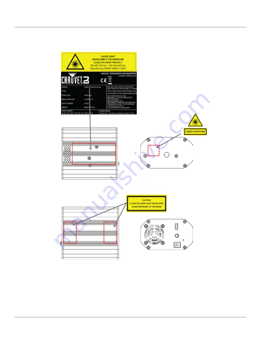 Chauvet JAM Pack Gold User Manual Download Page 76