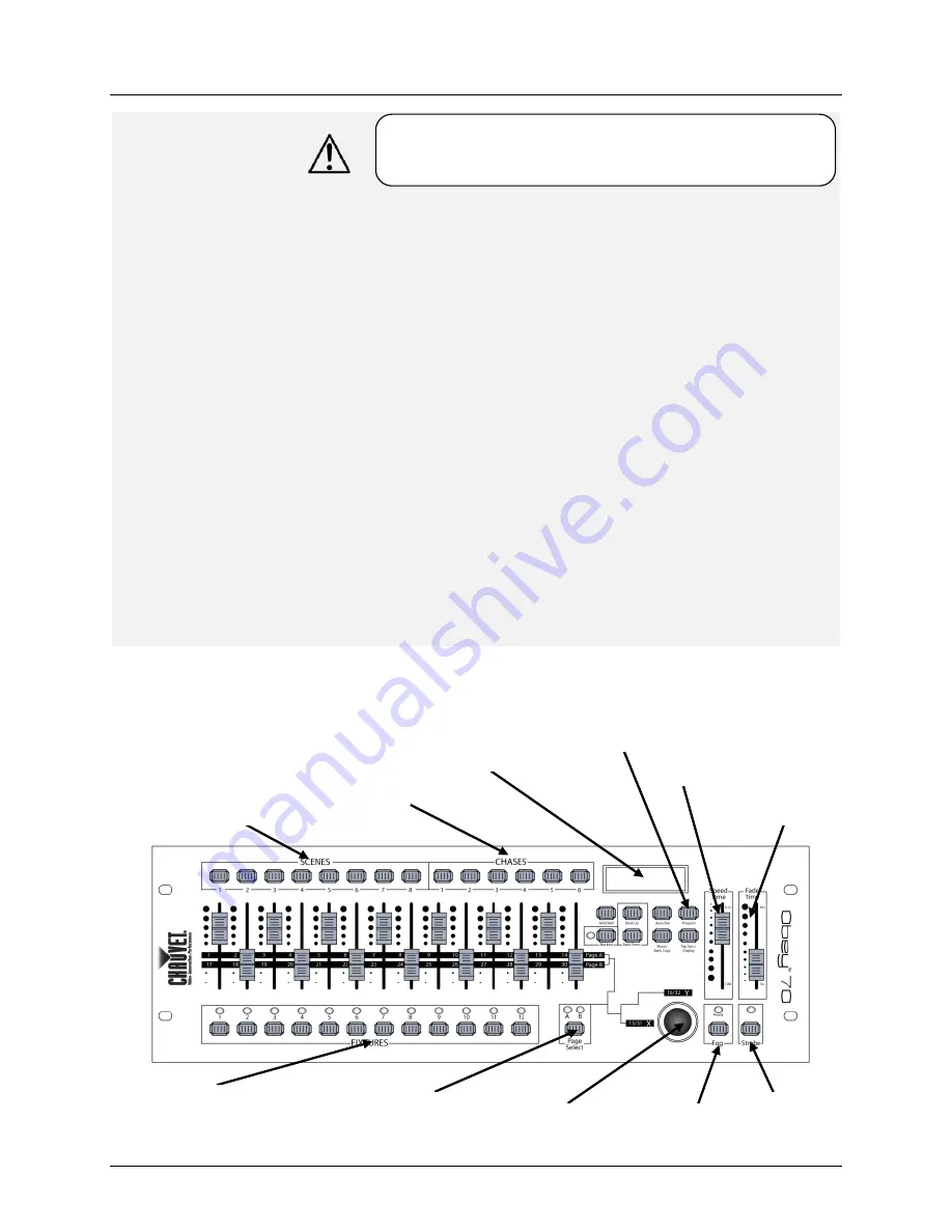 Chauvet Obey 70 User Manual Download Page 17