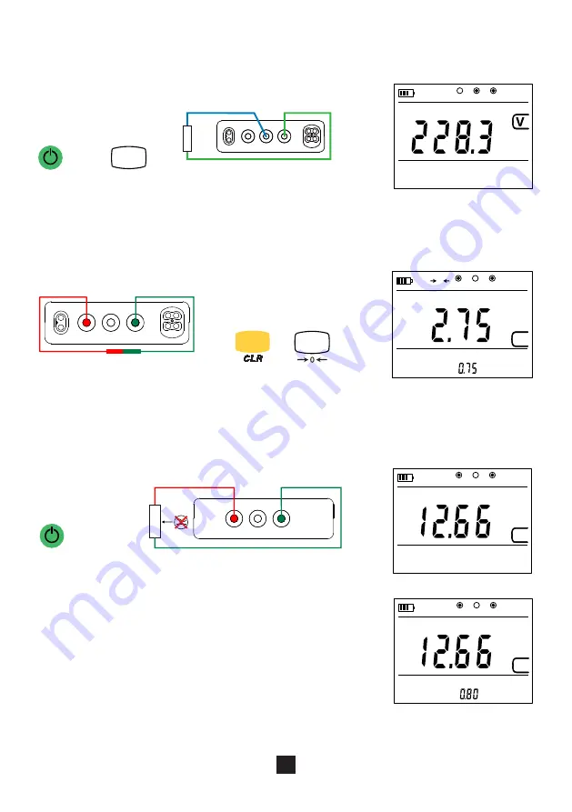 Chauvin Arnoux C.A 6422 Quick Start Manual Download Page 15