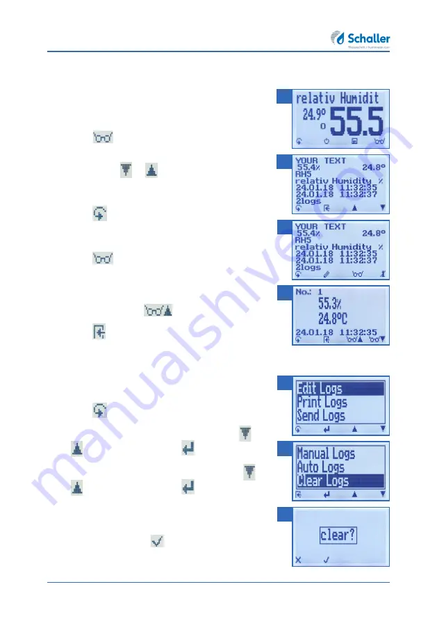 Checkline humimeter RH5 Operating Manual Download Page 25