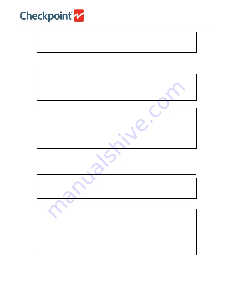 Checkpoint Neo NG10 User Manual Download Page 21