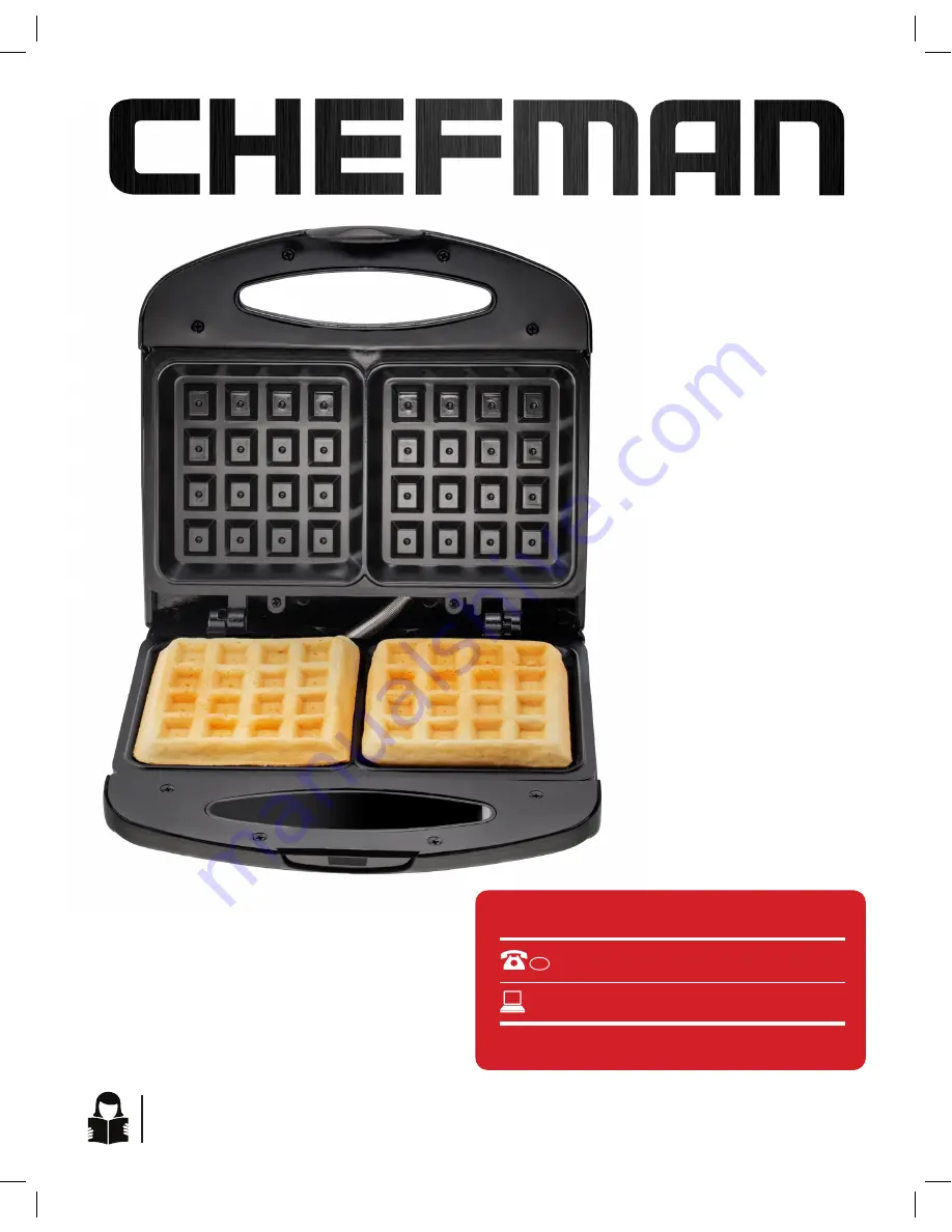 Chefman RJ01-B-W Скачать руководство пользователя страница 1