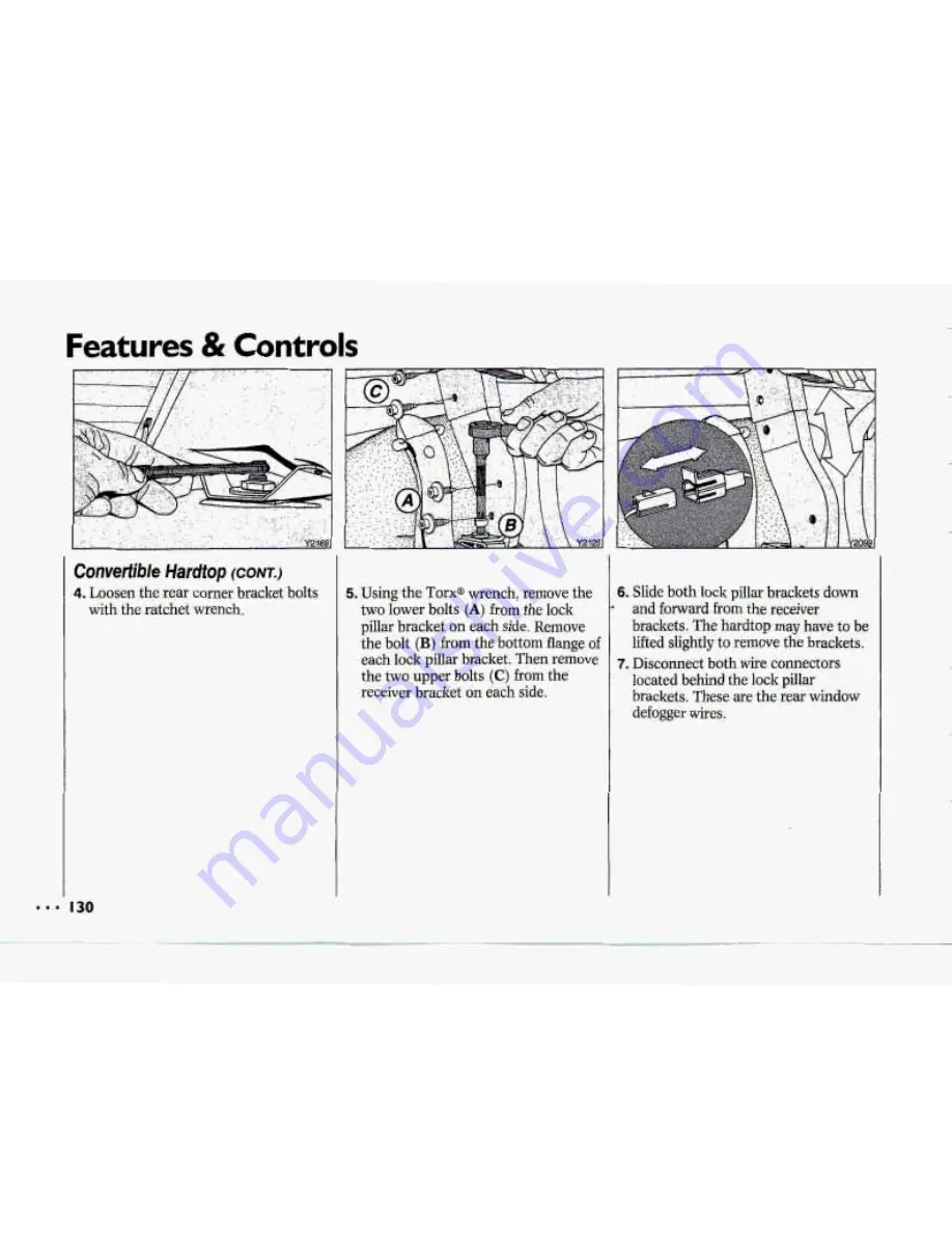 Chevrolet 1993 Corvette Owner'S Manual Download Page 131