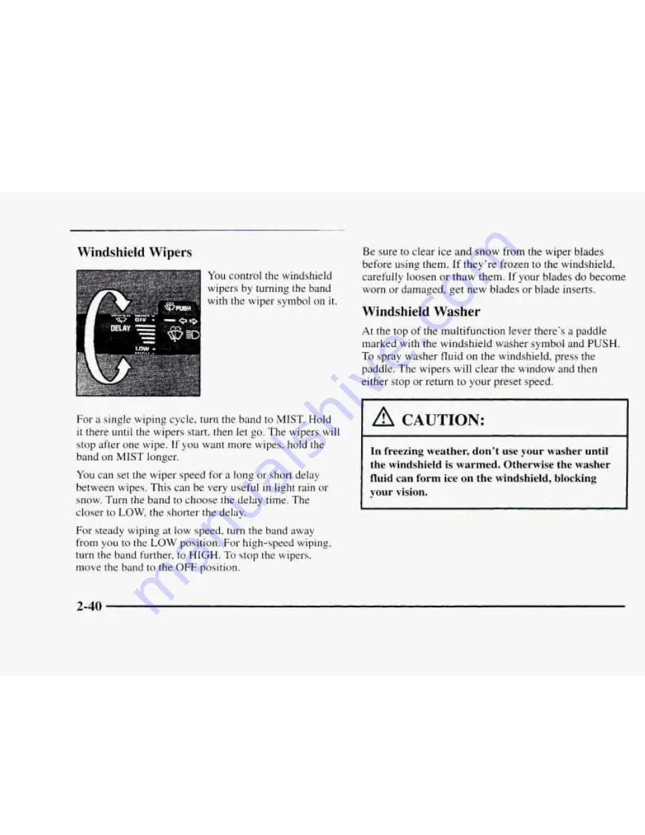 Chevrolet 1997 Blazer Owner'S Manual Download Page 97