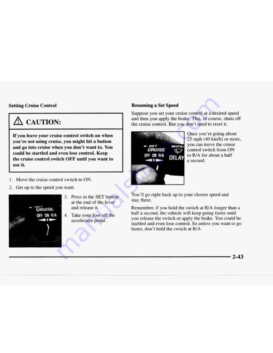 Chevrolet 1997 Blazer Owner'S Manual Download Page 100