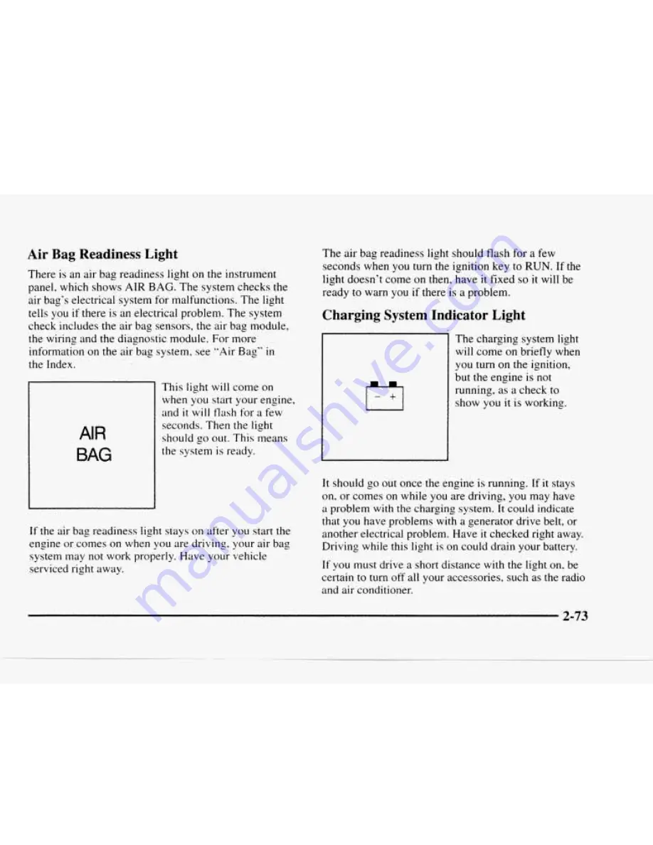 Chevrolet 1997 Blazer Owner'S Manual Download Page 130