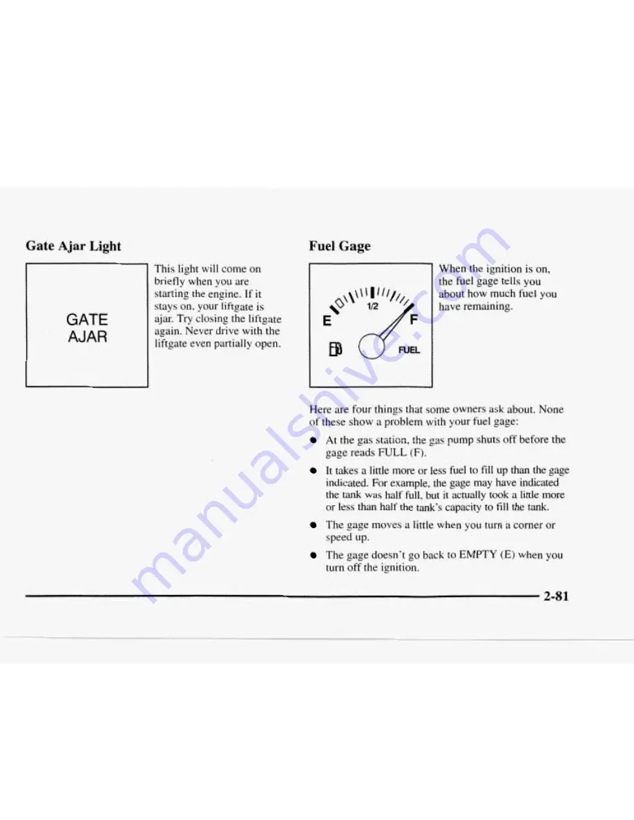 Chevrolet 1997 Blazer Owner'S Manual Download Page 138