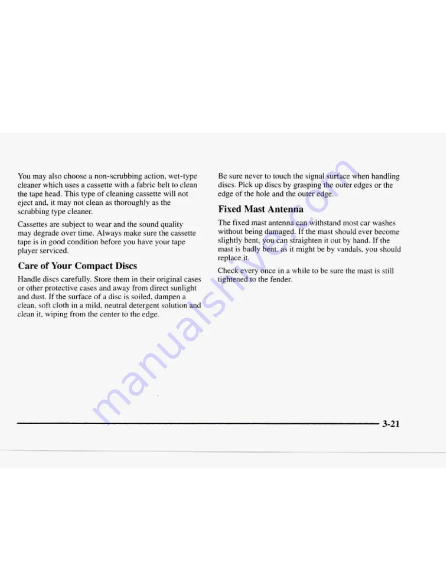 Chevrolet 1997 Blazer Owner'S Manual Download Page 160