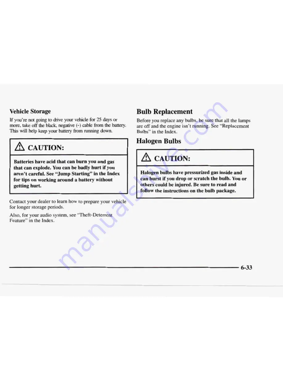 Chevrolet 1997 Blazer Owner'S Manual Download Page 288