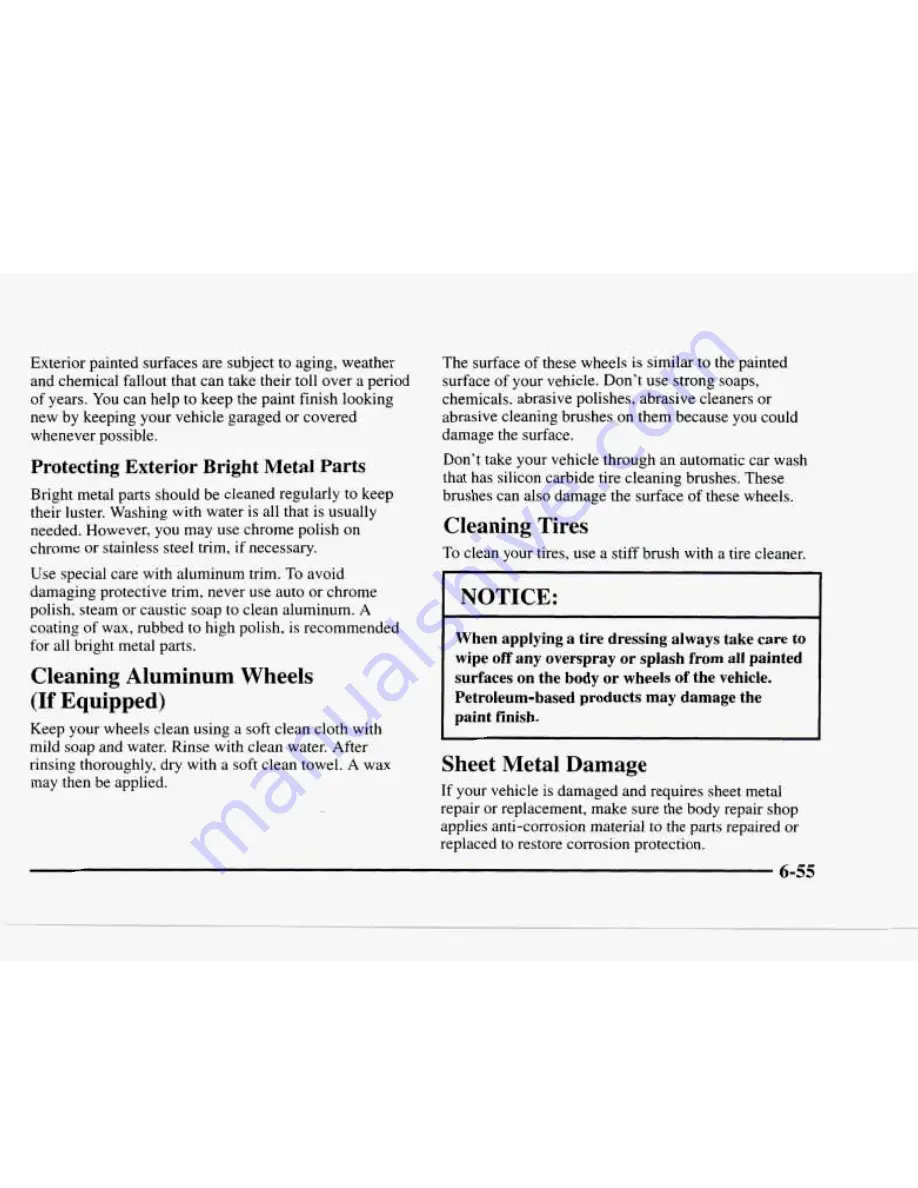 Chevrolet 1997 Blazer Owner'S Manual Download Page 310