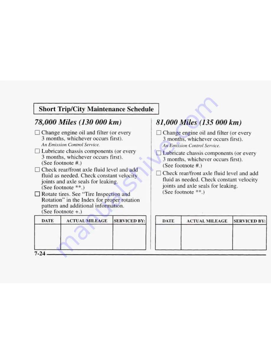 Chevrolet 1997 Blazer Owner'S Manual Download Page 343