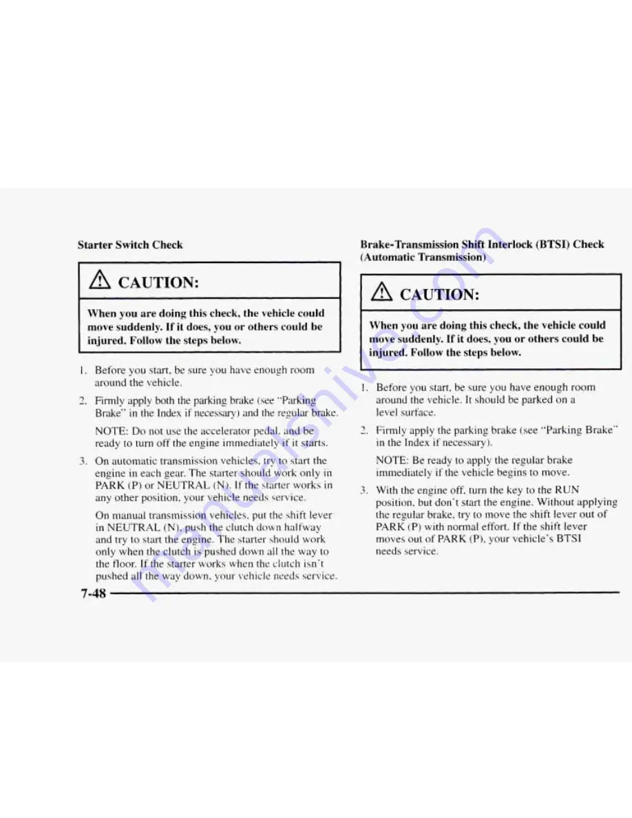 Chevrolet 1997 Blazer Owner'S Manual Download Page 367