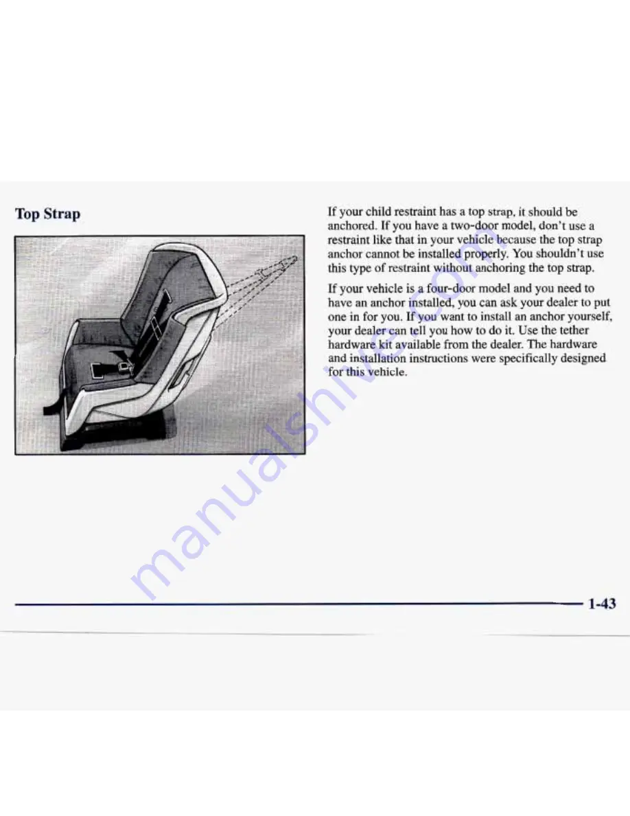 Chevrolet 1998 Tracker Owner'S Manual Download Page 50