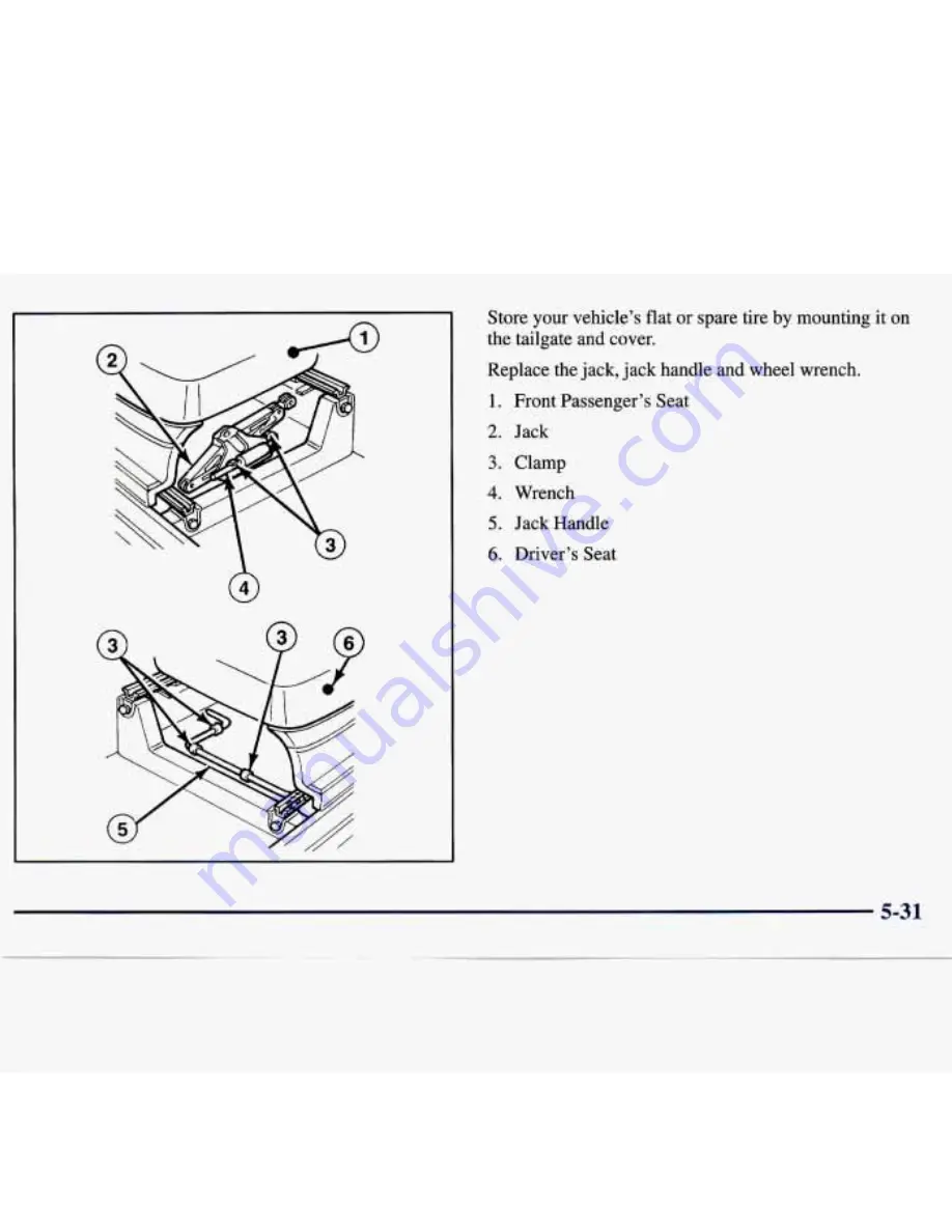 Chevrolet 1998 Tracker Owner'S Manual Download Page 232