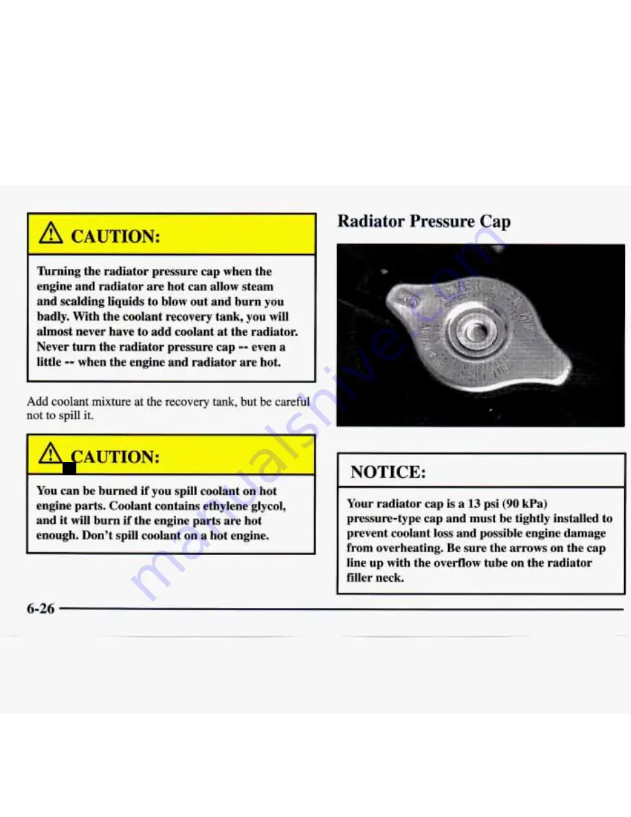 Chevrolet 1998 Tracker Owner'S Manual Download Page 263