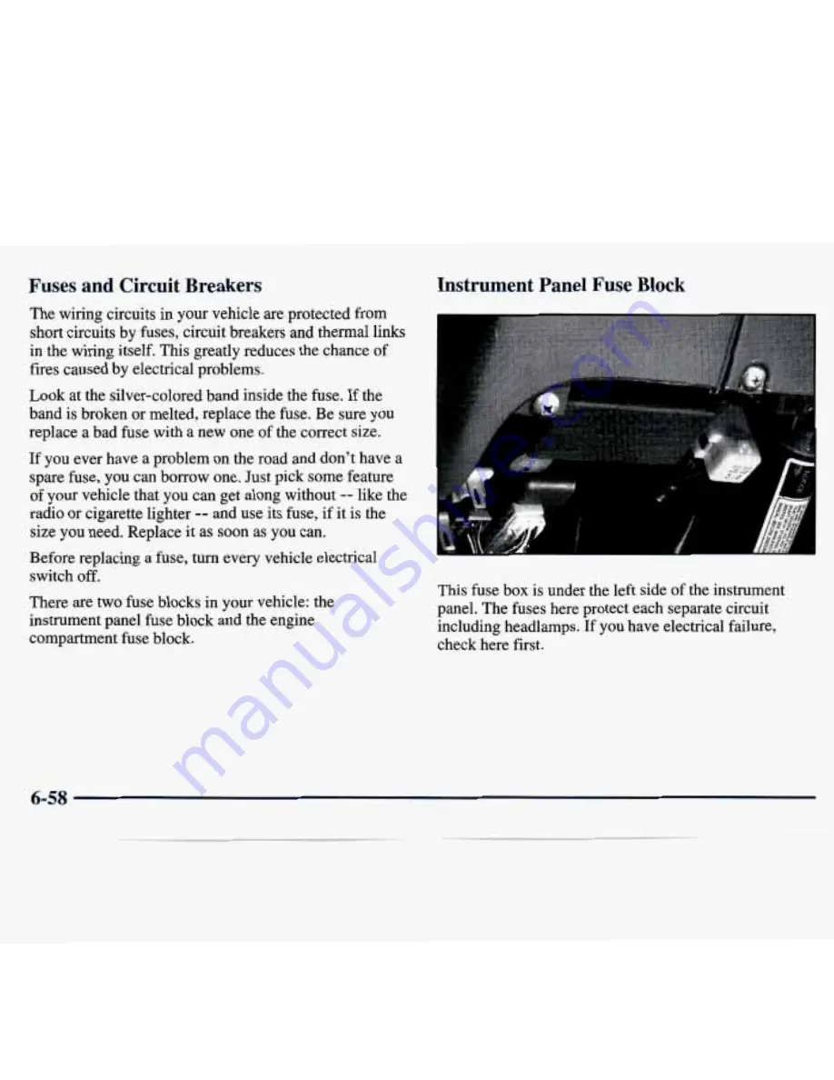 Chevrolet 1998 Tracker Owner'S Manual Download Page 295