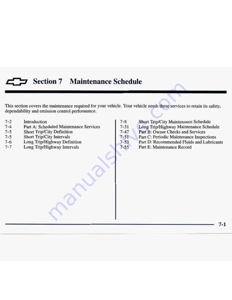 Chevrolet 1998 Tracker Owner'S Manual Download Page 304