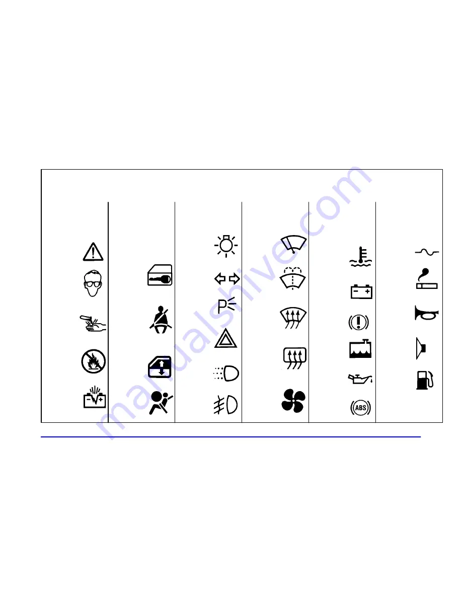 Chevrolet 2000 Express Van Owner'S Manual Download Page 10