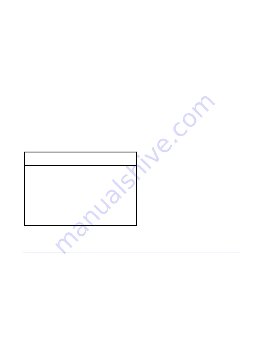 Chevrolet 2001 Impala Owner'S Manual Download Page 107