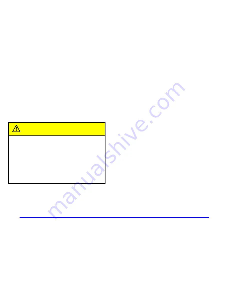 Chevrolet 2001 Impala Owner'S Manual Download Page 112