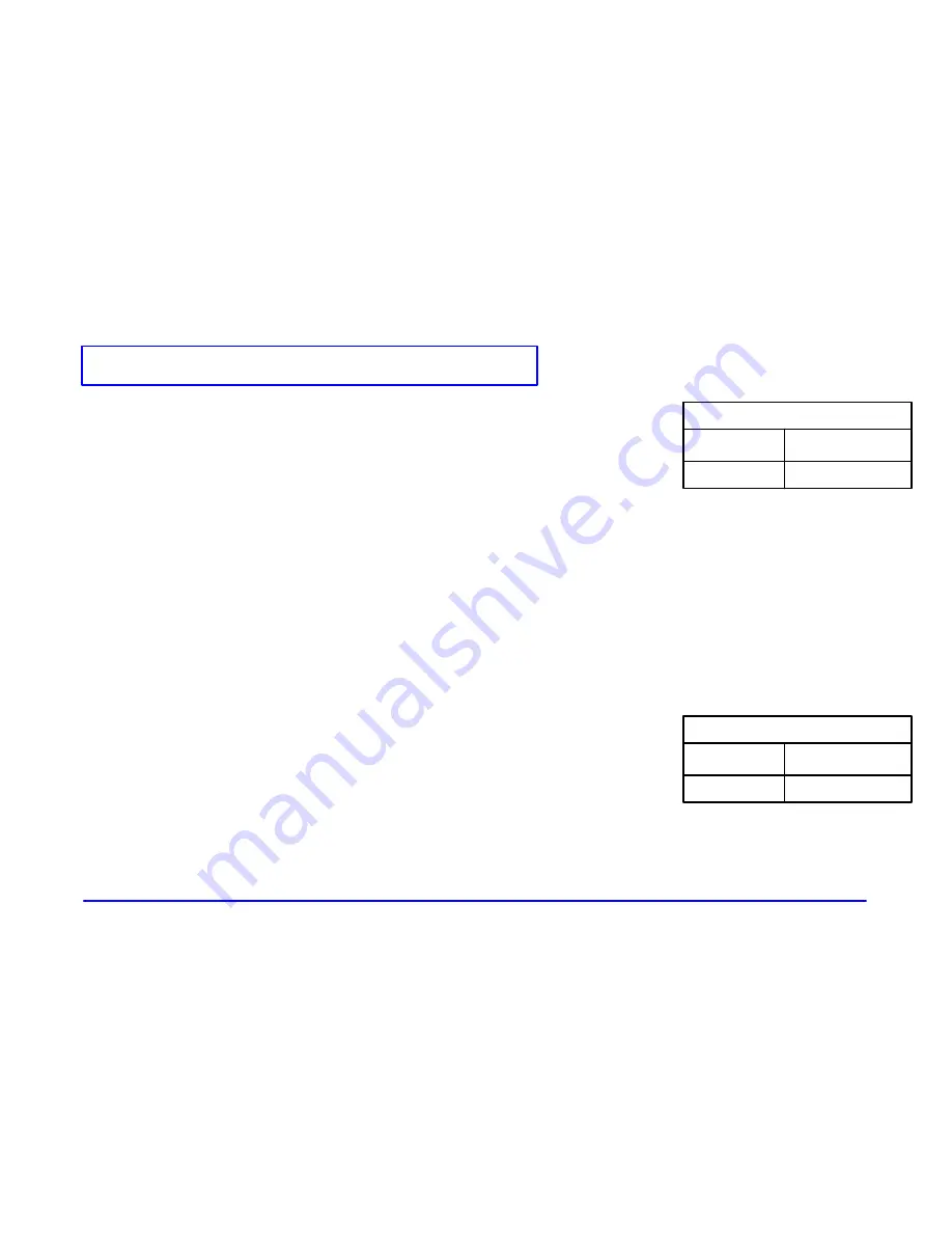 Chevrolet 2001 Malibu Owner'S Manual Download Page 319