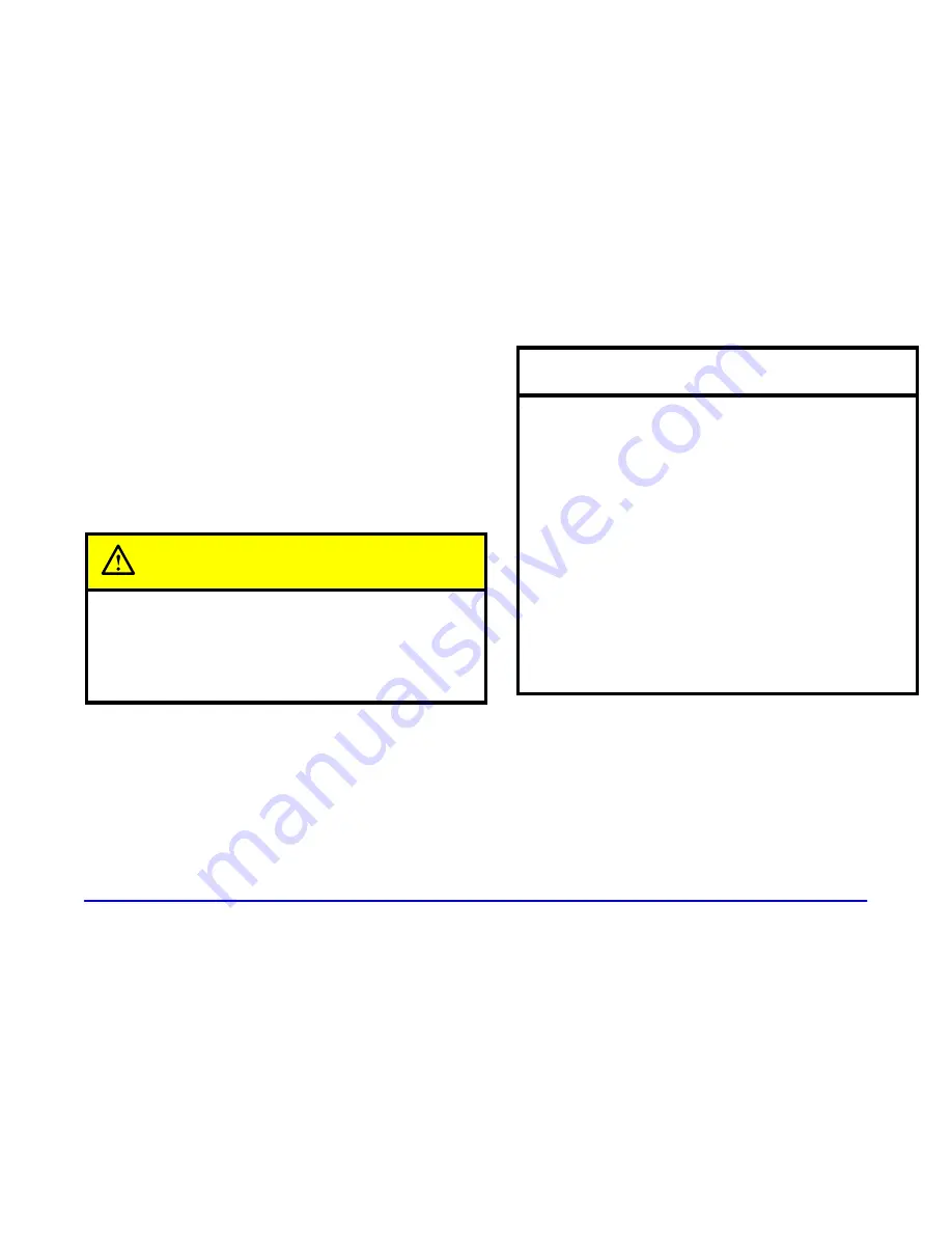 Chevrolet 2001 tracker Owner'S Manual Download Page 291