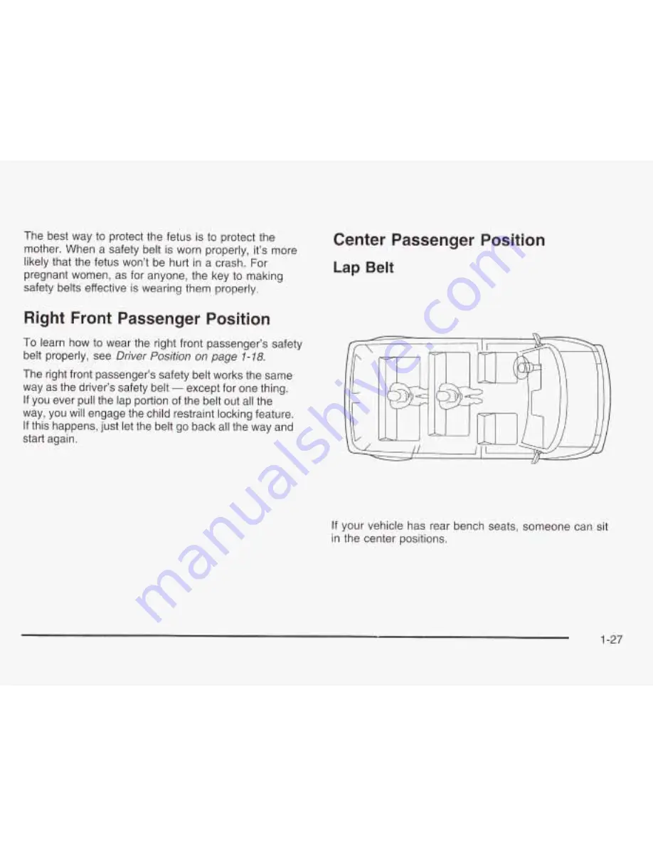 Chevrolet 2003 Astro Owner'S Manual Download Page 34