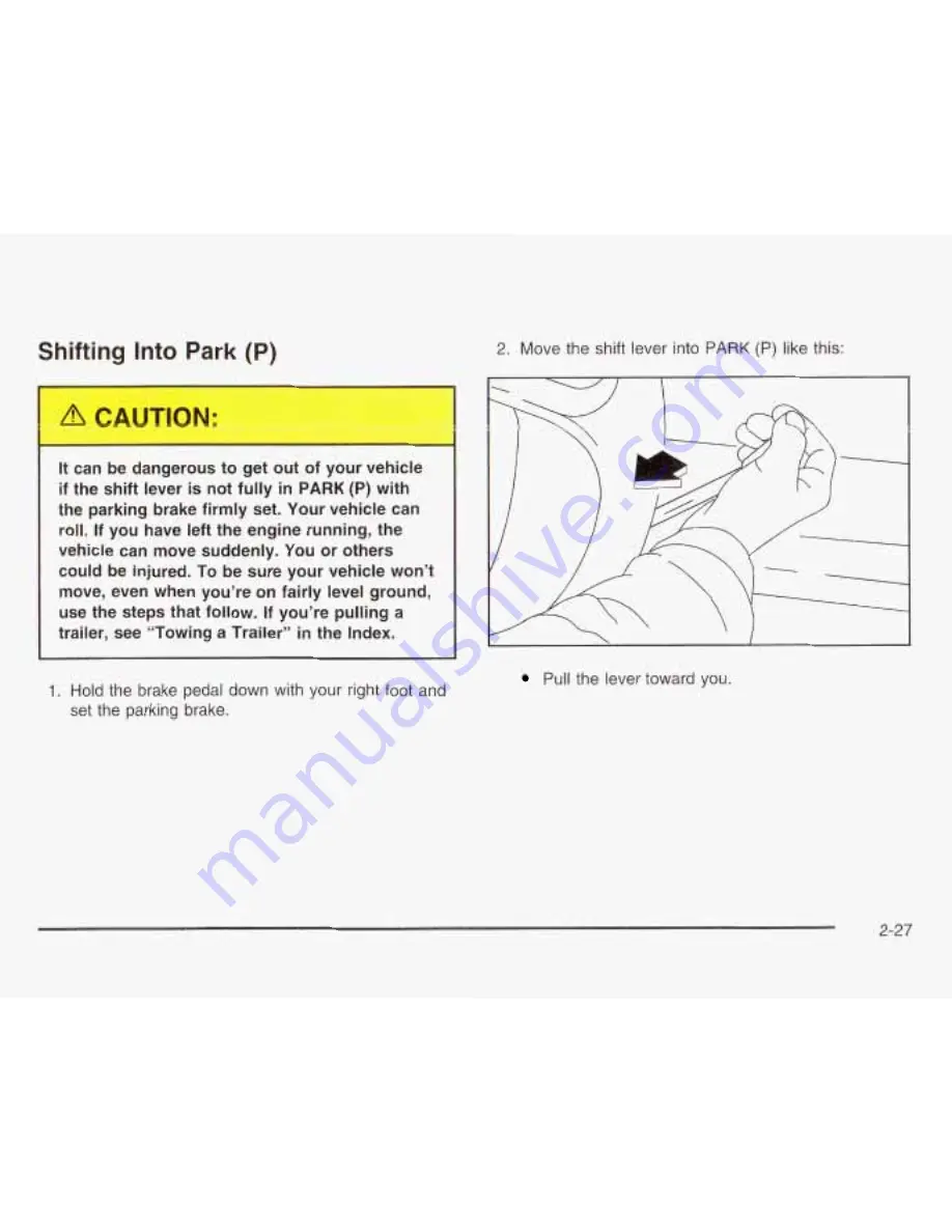 Chevrolet 2003 Astro Owner'S Manual Download Page 106