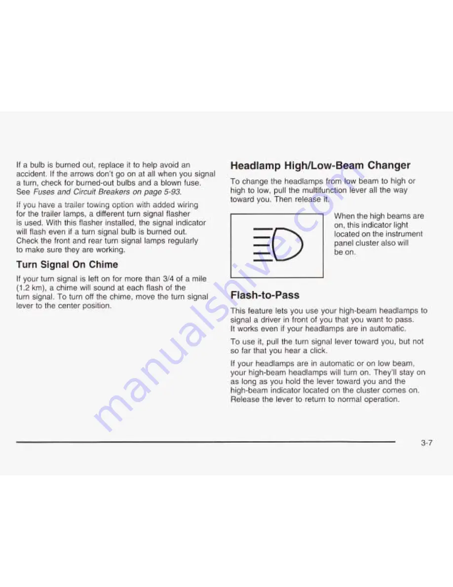 Chevrolet 2003 Astro Owner'S Manual Download Page 132