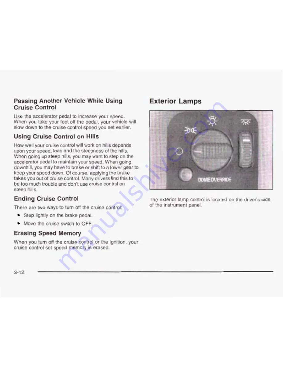 Chevrolet 2003 Astro Owner'S Manual Download Page 137