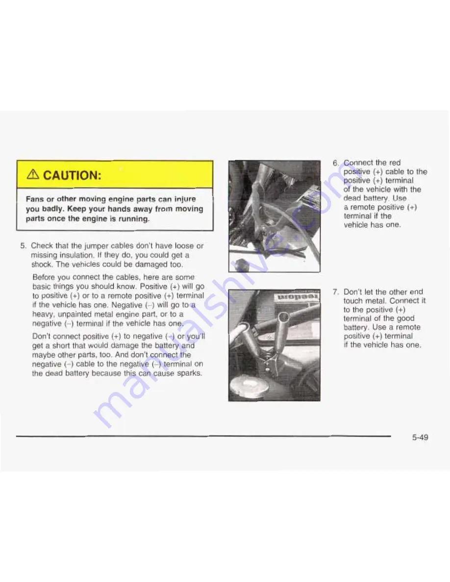 Chevrolet 2003 Astro Owner'S Manual Download Page 266