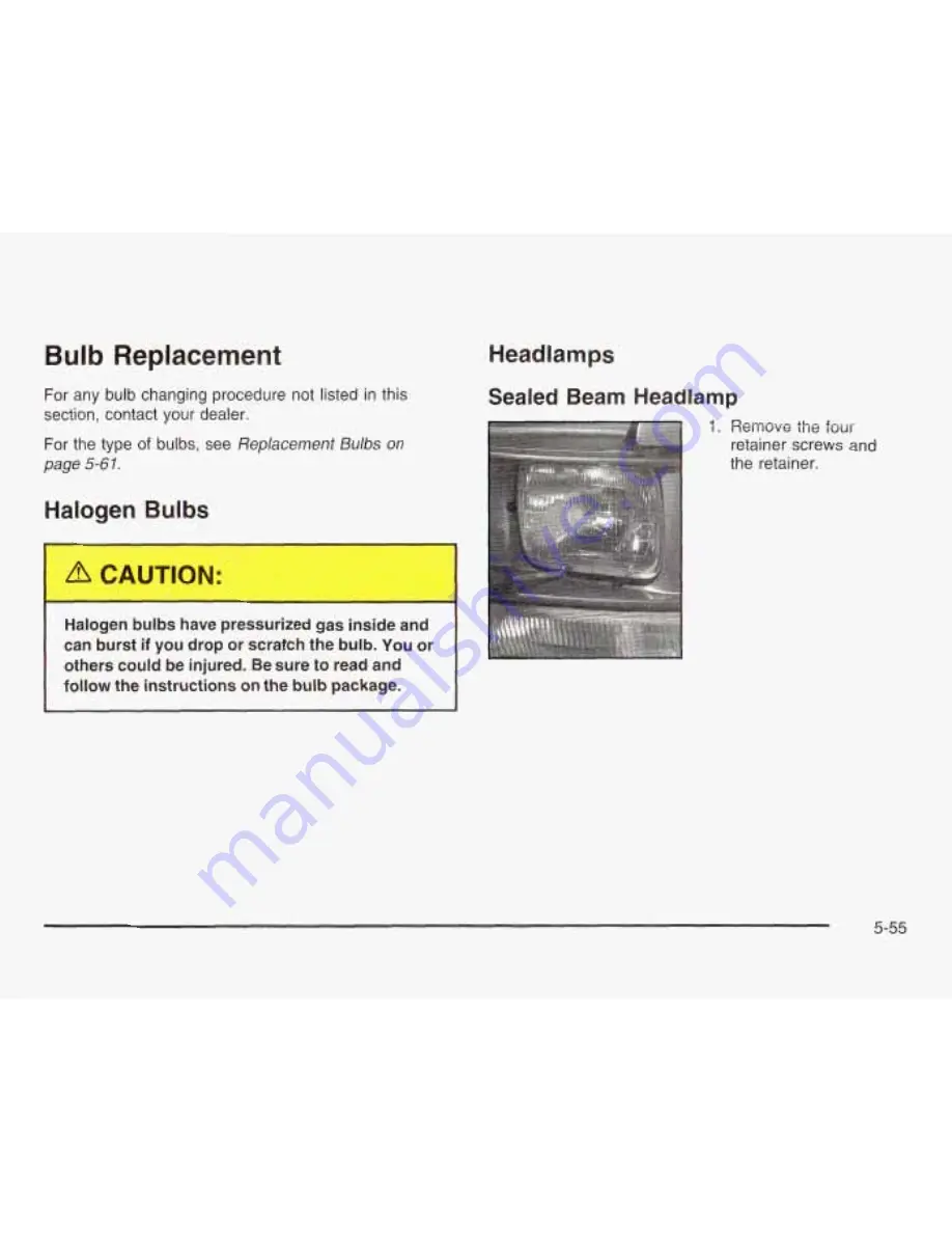 Chevrolet 2003 Astro Owner'S Manual Download Page 272