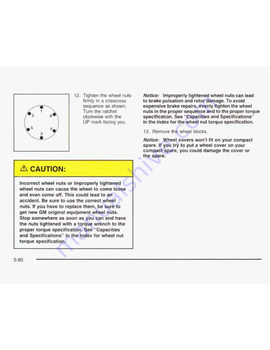 Chevrolet 2003 Astro Owner'S Manual Download Page 297