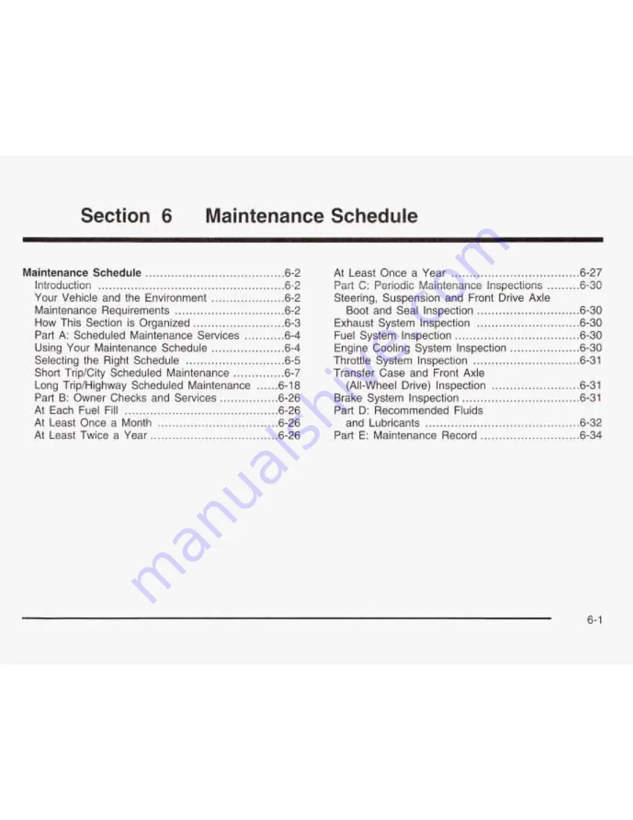 Chevrolet 2003 Astro Owner'S Manual Download Page 320