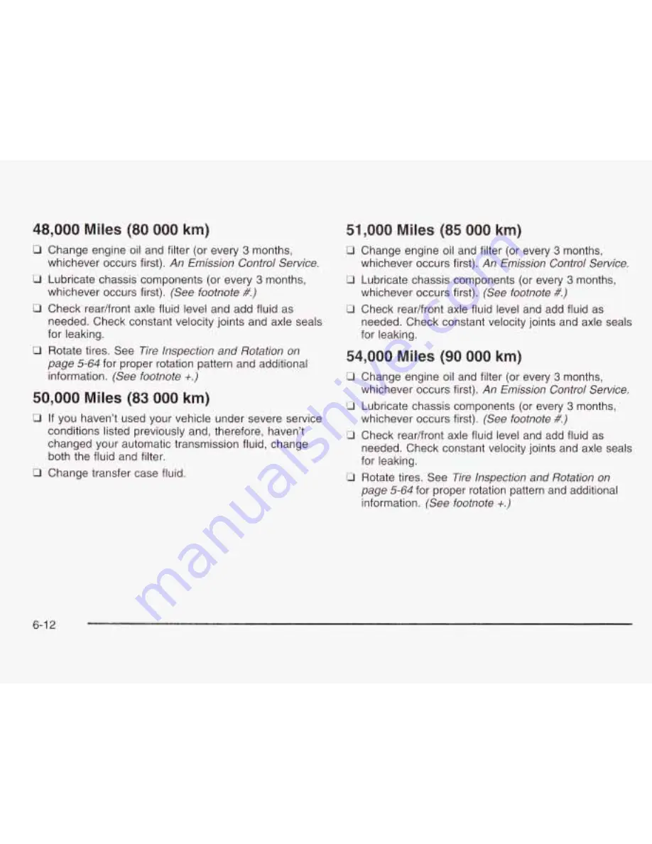 Chevrolet 2003 Astro Owner'S Manual Download Page 331