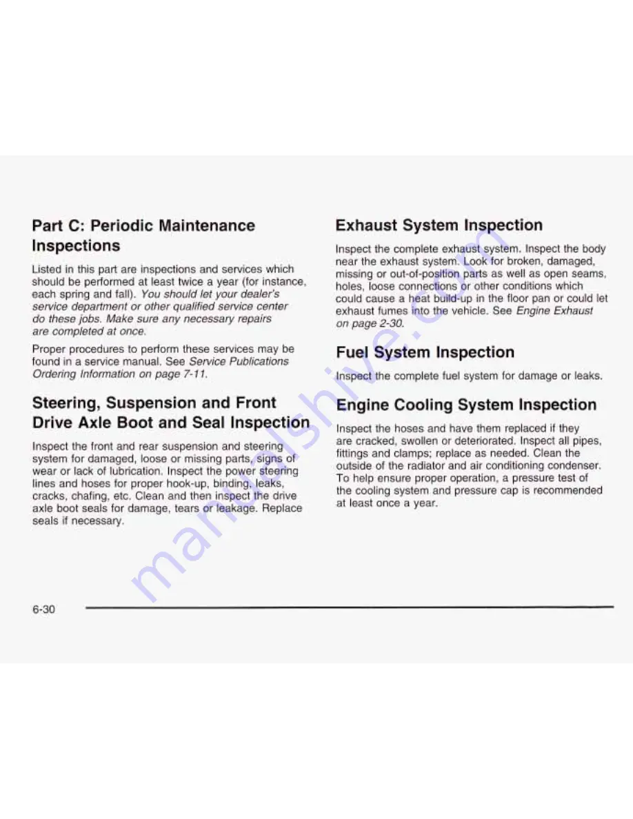 Chevrolet 2003 Astro Owner'S Manual Download Page 349