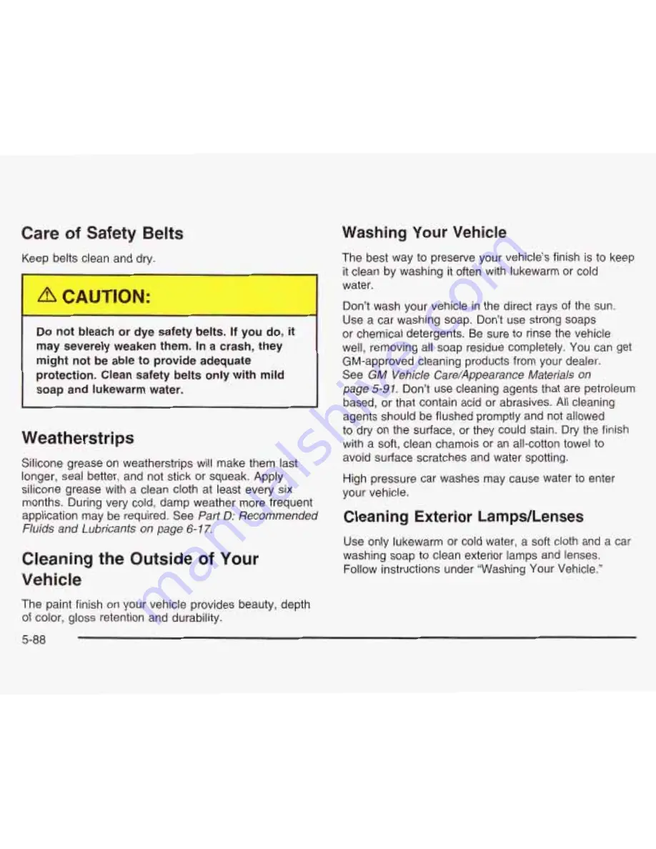 Chevrolet 2003 Avalanche Owner'S Manual Download Page 421