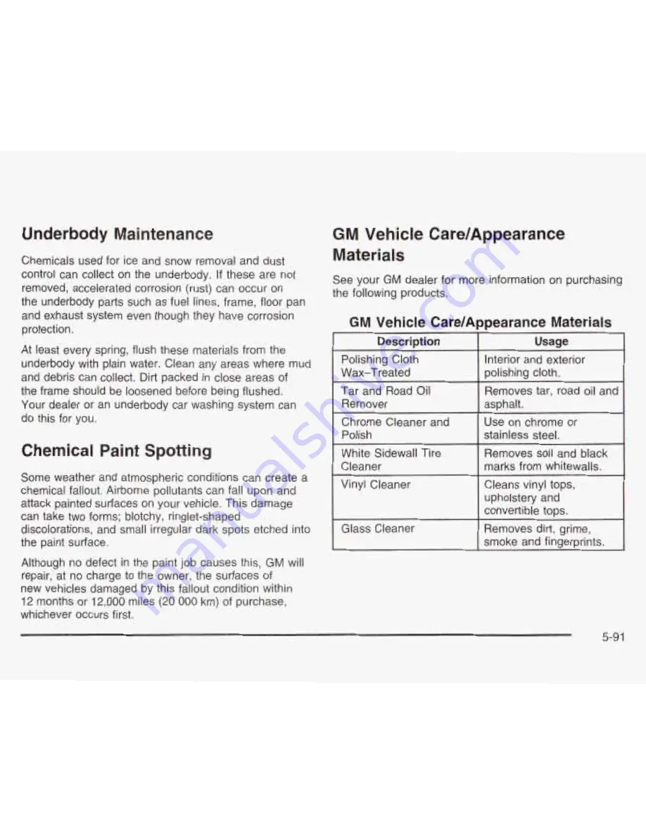 Chevrolet 2003 Avalanche Owner'S Manual Download Page 424