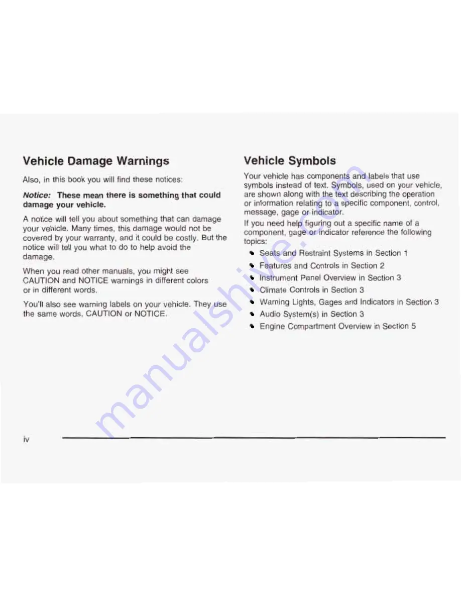 Chevrolet 2003 Blazer Скачать руководство пользователя страница 5