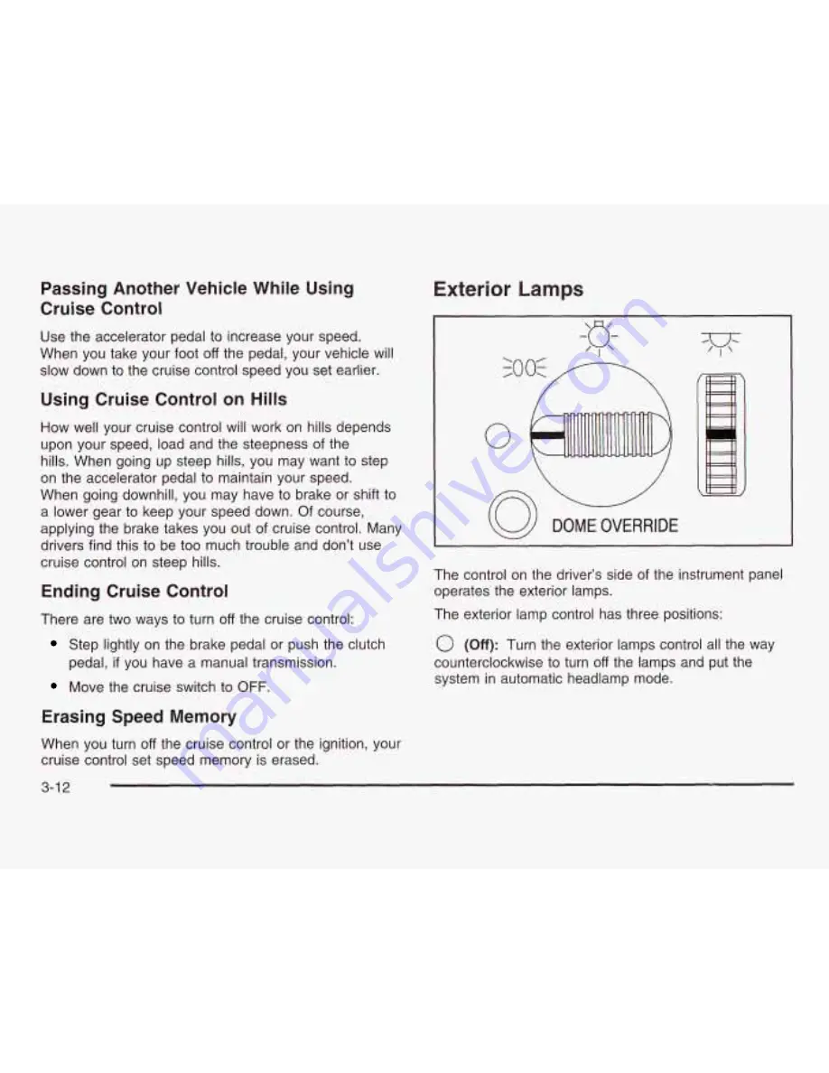 Chevrolet 2003 Blazer Owner'S Manual Download Page 141