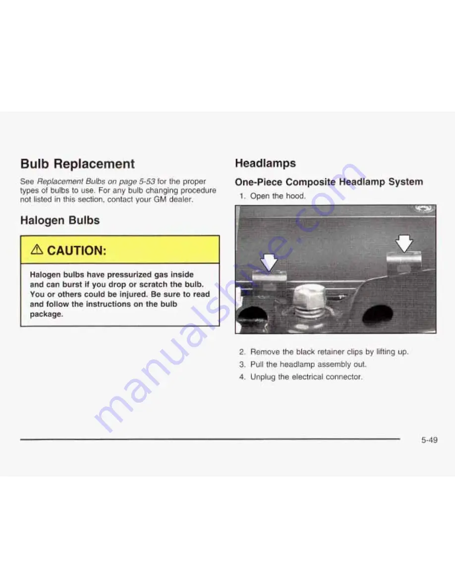 Chevrolet 2003 Blazer Owner'S Manual Download Page 312