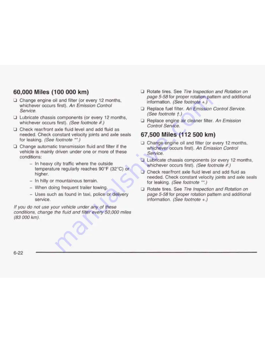 Chevrolet 2003 Blazer Owner'S Manual Download Page 381