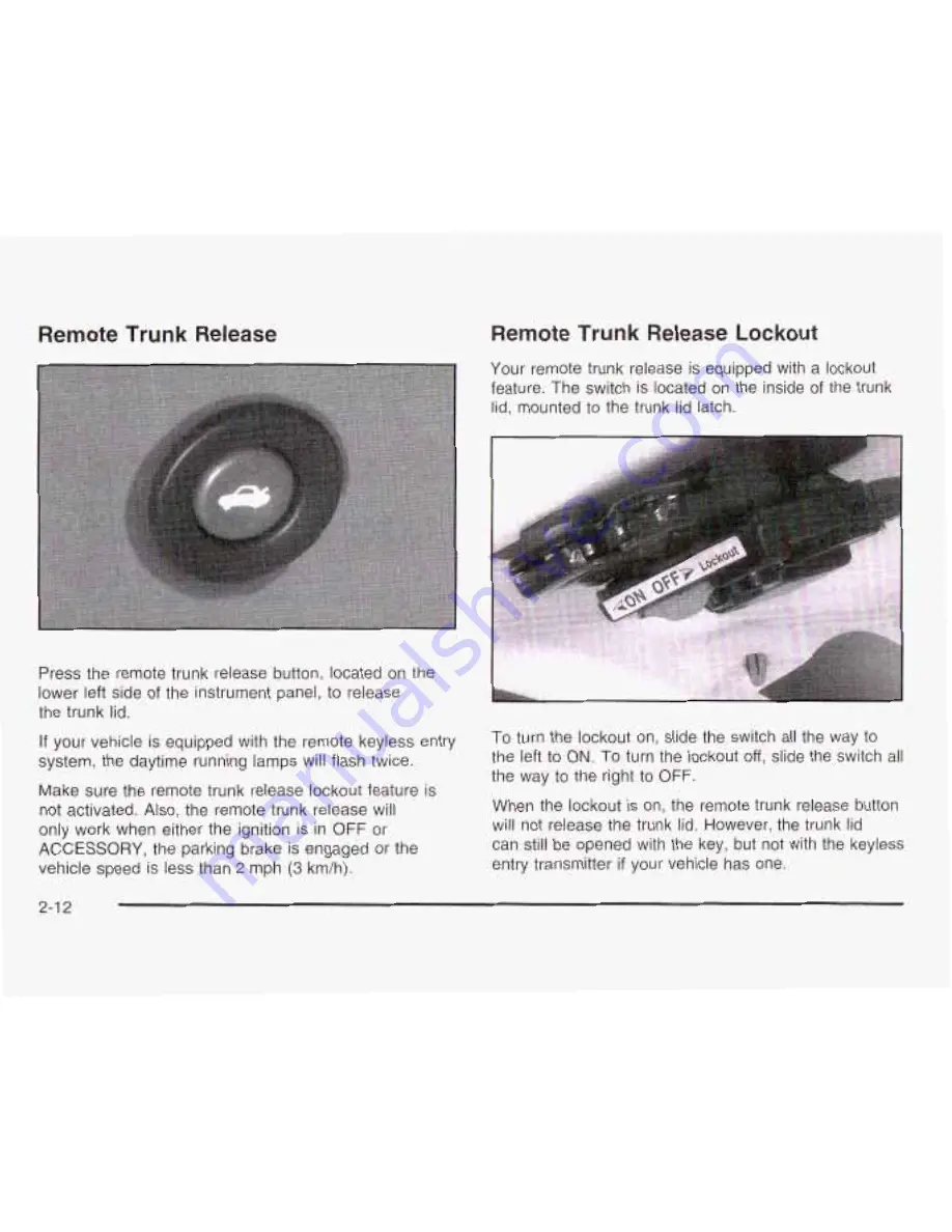 Chevrolet 2003 Cavalier Owner'S Manual Download Page 81